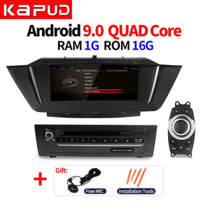 Kapud 9'' Android 9.0 4Core ROM 32G car Radio GPS navigation,for BMW X1 E84 2015-2012,Bluetooth,USB SD Stereo Radio,SWC,idrive