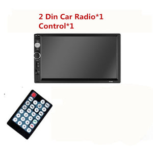 2 Din Car Radio Double Din Car Stereo Autoradio 7" HD Multimedia Player Touch Screen Auto Audio Car Stereo Bluetooth FM Android