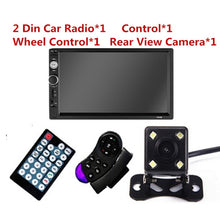 Load image into Gallery viewer, 2 Din Car Radio Double Din Car Stereo Autoradio 7&quot; HD Multimedia Player Touch Screen Auto Audio Car Stereo Bluetooth FM Android

