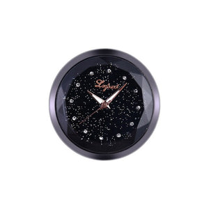Car Styling Mini Clock Car Decoration Electronic Meter Vehicle Internal Stick-On Clock Car Decoration Car Accessories for Girl