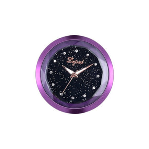 Car Styling Mini Clock Car Decoration Electronic Meter Vehicle Internal Stick-On Clock Car Decoration Car Accessories for Girl