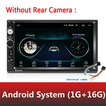 Load image into Gallery viewer, AMPrime Universal 2 din Car Multimedia Player Autoradio 2din Stereo 7&quot; Touch Screen Video MP5 Player Auto Radio Backup Camera
