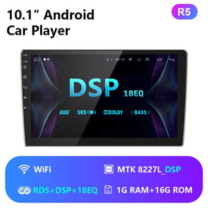 2 Din Android 8.1 2G+32G 4G NET 9/10.1 Inch Car Radio Multimedia Video Player 2Din Navigation GPS FM For Nissan Kia Honda VW