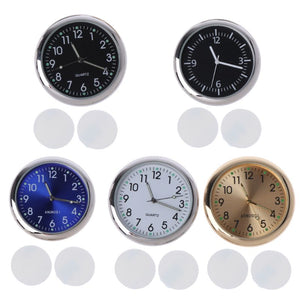 1 PC Universal Car Clock Stick-On Electronic Watch Dashboard Noctilucent Decoration For SUV Cars Clocks for car accessories