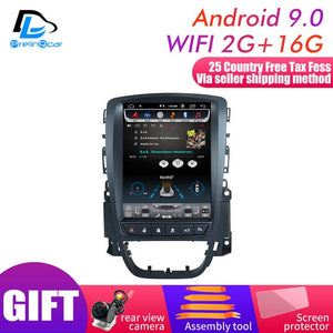 4G RAM Vertical screen android 9.0 system car gps multimedia video radio player in dash for opel ASTRA J  car navigaton stereo