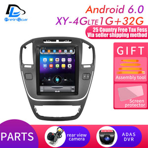 Vertical screen android 9.0 system car gps multimedia video radio player in dash for opel insignia car navigaton stereo