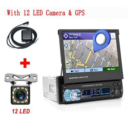 Podofo 1din Car Radio GPS Navigation 7