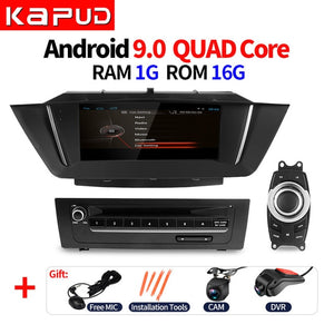 Kapud 9'' Android 9.0 4Core ROM 32G car Radio GPS navigation,for BMW X1 E84 2015-2012,Bluetooth,USB SD Stereo Radio,SWC,idrive