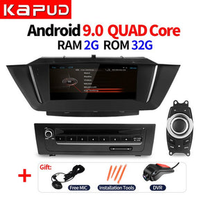 Kapud 9'' Android 9.0 4Core ROM 32G car Radio GPS navigation,for BMW X1 E84 2015-2012,Bluetooth,USB SD Stereo Radio,SWC,idrive