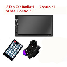 Load image into Gallery viewer, 2 Din Car Radio Double Din Car Stereo Autoradio 7&quot; HD Multimedia Player Touch Screen Auto Audio Car Stereo Bluetooth FM Android
