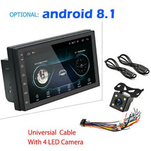 Load image into Gallery viewer, Podofo 2 din Car Radio 2.5D GPS Android Multimedia Player Universal 7&quot; audio Navigation For Volkswagen Nissan Hyundai Kia Toyota
