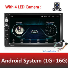 Load image into Gallery viewer, AMPrime Universal 2 din Car Multimedia Player Autoradio 2din Stereo 7&quot; Touch Screen Video MP5 Player Auto Radio Backup Camera
