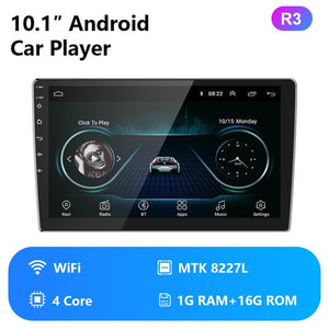 2 Din Android 8.1 2G+32G 4G NET 9/10.1 Inch Car Radio Multimedia Video Player 2Din Navigation GPS FM For Nissan Kia Honda VW